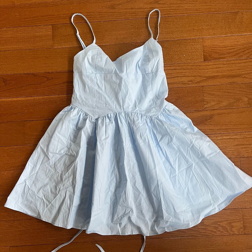 Peppermayo Tesoro Mio Mini Dress US Size 4 Baby Blue